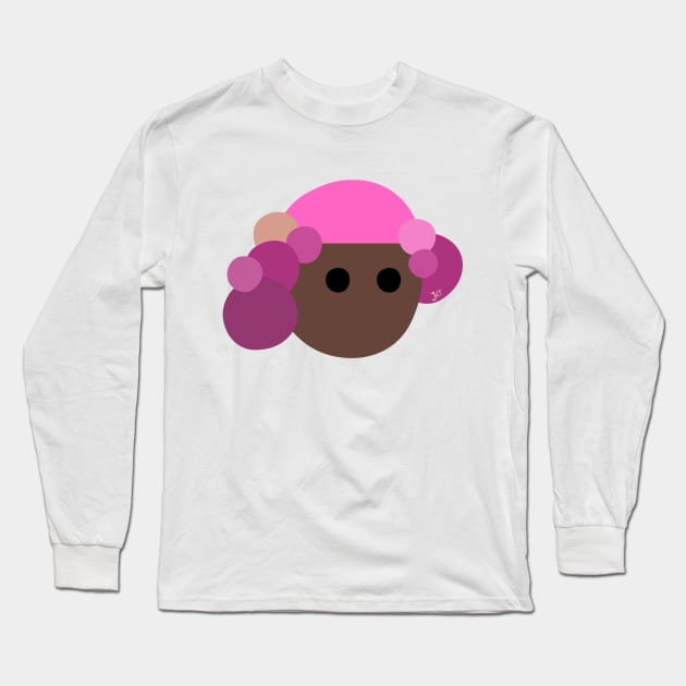 Pink Head Long Sleeve T-Shirt by JessiT